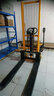 諾力（NOBLELIFT）手動(dòng)叉車(chē)1噸1.5噸腳踩堆高車(chē)液壓車(chē)升降車(chē)堆垛車(chē) SFH1016 1.0噸1.6米 曬單實(shí)拍圖