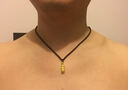 菜百首飾 黃金吊墜 足金六字真言轉(zhuǎn)經(jīng)筒吊墜 計(jì)價(jià) HJ 足金吊墜（不含鏈） 約3.11g 曬單實(shí)拍圖