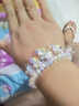 俏物俏女（in lay）流蘇手鏈設計感仿水晶手串新娘結婚配飾品 時(shí)尚定制 定制婚首飾 曬單實(shí)拍圖