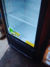 英臣 展示柜冷藏保鲜立式冰柜商用冰箱饮料超市冷柜水果厨房陈列柜直冷风冷大容量 绿黑色单门 直冷 实拍图