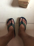 寶人（Boree）拖鞋男夏季新款平底人字拖防滑瑜伽墊涼拖鞋潮外穿夾腳高端沙灘鞋 綠色 41 曬單實拍圖