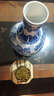 靚緣景德鎮陶瓷 花瓶 青花瓷器 山水 現代家居 客廳裝飾擺件 古典工藝品 結婚禮物 天球瓶 曬單實(shí)拍圖