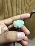 玉瀟生 和田玉貔貅吊墜皮丘玉墜玉牌玉佩玉器掛件男女情侶款翡翠 項鏈 和田玉白玉貔貅 曬單實拍圖