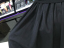拓澀（TUOSE）收腰網(wǎng)紗夏季新款顯瘦高腰中長(cháng)款韓版大擺黑色沙灘度假A字半身裙 黑色 均碼 長(cháng)度80厘米 曬單實(shí)拍圖