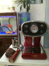 灿坤（EUPA） 咖啡机家用 15Bar意式半自动咖啡机办公室用 直观温度表 蒸汽大小可调 红色 实拍图