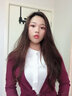 安依蓮小西裝外套女2024春秋款職業(yè)裝女裝套裝休閑時(shí)尚白領(lǐng)正裝工作服 酒紅外套+褲子 XL 曬單實(shí)拍圖