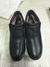 奧康棉鞋男冬季保暖加絨中老年男士棉皮鞋加厚老年人牛皮皮鞋棉鞋男 黑色厚絨pu底 38 曬單實(shí)拍圖