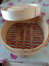 竹蒸盈 品牌無(wú)膠水全竹蒸籠 天然竹制廚具家用蒸菜商用小籠包竹籠屜 手工藝蒸籠屜深淺籠屜任君選擇配布墊 外徑33高蓋高6厘米 曬單實(shí)拍圖