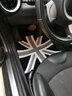 適用于寶馬迷你MINI ONE COOPER COUNTRYMAN PACEMAN汽車(chē)腳墊 米字專(zhuān)用 黑底灰旗 曬單實(shí)拍圖