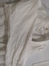 歌世爵亞麻襯衫七分袖男士立領(lǐng)春天白色純麻布料上衣涼薄透爽吸汗襯衣 白色 L 曬單實(shí)拍圖