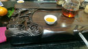 鳳陶凰 H  整塊黑檀木茶盤(pán)實(shí)木茶臺加厚精雕原木茶盤(pán)簡(jiǎn)約家用功夫茶具茶海55*30*5cm 曬單實(shí)拍圖