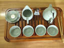 寧不凡（NINGBUFAN）汝窯茶具茶盤(pán)整套干泡茶具家用辦公開(kāi)片汝瓷一壺四杯（簡(jiǎn)裝） 貴妃壺+2079茶盤(pán) 曬單實(shí)拍圖