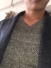 匹卡特（PIKATE）長袖t恤男春秋季衛(wèi)衣韓版修身打底衫男士V領(lǐng)上衣服男裝體恤加絨 929藍(lán)灰不加絨 XL 曬單實(shí)拍圖