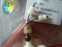 觀(guān)玉白玉菩提根手串手鏈 雕刻蓮花款直徑20mm一條 曬單實(shí)拍圖