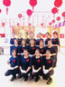 芭妃婭職業(yè)連衣裙2025新款時尚美容師售樓部酒店前臺銷售工作服正裝 藏青色短袖 M 曬單實拍圖