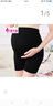依鎏衣品孕婦裝莫代爾棉防走光孕婦安全褲短褲外穿夏薄款孕婦托腹夏季打底褲平口# 黑色 均碼（適合100-160斤） 曬單實(shí)拍圖