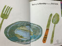 英文原版繪本 Today Is Monday 今天是星期一 紙板書 廖彩杏書單 Eric Carle 艾瑞卡爾 兒童認(rèn)知啟蒙圖畫書 綠山墻 曬單實(shí)拍圖