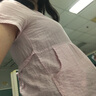 韻暖香 孕婦裝春夏裝2022春季新款棉麻短袖孕婦連衣裙中長(cháng)款大碼上衣寬松條紋孕婦裙子3-9個(gè)月 粉色 M 曬單實(shí)拍圖