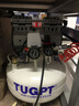 TUGPT680W-30L蝶形220V空氣壓縮無(wú)油家用噴漆木工實(shí)驗(yàn)室充氣泵空壓機(jī) 680W-30L圓形 220V 曬單實(shí)拍圖