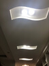 德里西斯led雙頭筒燈雙孔全套格柵天花雙筒燈長方形筒燈斗膽燈過道商場燈 雙頭24W正白光6000K開孔12*24cm 烤漆白 曬單實(shí)拍圖