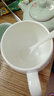 瓷秀源 創(chuàng  )意陶瓷杯子骨瓷杯馬克杯帶蓋帶勺情侶水杯咖啡杯茶杯會(huì )議杯 07無(wú)蓋Q杯 曬單實(shí)拍圖