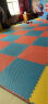 拼乐迪1米加厚跆拳道地垫 运动泡沫垫子 道馆健身房武术散打训练地板垫 红蓝五道纹 100*100*2.5CM 实拍图