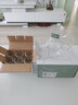 普瑞凱特/Perstlye 玻璃白酒杯烈酒杯一口杯吞杯酒杯套裝酒具套裝 飛雪杯15ml+150ml把手分酒器 曬單實拍圖