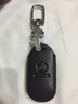 2019款別克昂科威鑰匙包新君威全新君越鑰匙套專(zhuān)用真皮汽車(chē)鑰匙扣09-18老款智能折疊啟動(dòng)鑰匙包殼扣 A款黑（17-18君威昂科威28T20T豪華） 曬單實(shí)拍圖