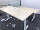 世紀柏源站立式電動(dòng)辦公桌可升降臺人體工學(xué)電腦桌子智能辦公桌簡(jiǎn)約臺式筆記本電腦桌 另購多媒體線(xiàn)盒 曬單實(shí)拍圖