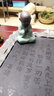 茶錦記 德化茶寵茶具擺件家用開片哥窯創(chuàng)意茶道逼真手工陶瓷茶玩 天青--參悟 曬單實(shí)拍圖