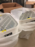 SmartCat 超大號頂入式貓廁所全封閉貓砂盆防帶出布偶緬因TOP BOX貓砂盆 深灰色（現貨 曬單實(shí)拍圖