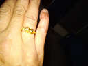 千影珠寶 黃色金戒指女款貔貅活口戒指時(shí)尚經(jīng)典款首飾品禮品送禮送朋友送親人送愛(ài)人 0.1防偽品牌標簽標價(jià)560 曬單實(shí)拍圖