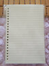 朗捷 A5活頁(yè)內芯錯題本B5糾錯本線(xiàn)圈本子英語(yǔ)本康奈爾本子替換內芯  專(zhuān)用款  橫線(xiàn)內芯 A5 曬單實(shí)拍圖