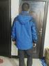 森州狼爪（SENZHOULANGZHUA） 沖鋒衣褲男三合一戶外加絨加厚工作登山服夾克抓絨衣內(nèi)膽 男-藏青+黑褲 L 曬單實(shí)拍圖