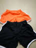 騎士貝勒童裝男童短褲夏裝韓版潮2018新款 兒童熱褲純棉短褲男夏薄 中大童 小短褲桔色 170 曬單實(shí)拍圖