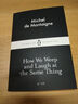 企鵝經(jīng)典 小黑書(shū) How We Weep and Laugh At the Same Thing 英文原版書(shū)籍 Michel De Montaigne 曬單實(shí)拍圖