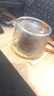 私朹堂家用玻璃茶壺單壺煮茶壺加厚耐高溫過濾茶水分離泡茶壺花茶壺 玻璃高把杯琥珀色 曬單實(shí)拍圖