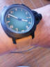 柏尼時(shí)(PARNIS)品牌男士手表 商務(wù)典雅全自動(dòng)機械表 皮帶男表 防水夜光 鉑雅金－藍面 曬單實(shí)拍圖