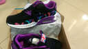 軒途詩(shī)運動(dòng)女鞋透氣網(wǎng)面鞋新款韓版休閑鞋女跑步鞋氣墊鞋減震輕便學(xué)生鞋 黑紫色 39 曬單實(shí)拍圖