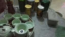 澳爵斯 功夫茶具 黑紫檀木茶道六君子 實(shí)木茶道零配件 茶藝 茶具 竹制花瓶六道 曬單實(shí)拍圖