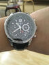 瑪斯威頓光能表藍天使三眼防水太陽(yáng)能男士商務(wù)手表鋼帶全自動(dòng)多功能軍表 皮帶EM1425-01E 曬單實(shí)拍圖