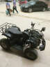 艾璐歌沙滩车ATV四轮摩托车125cc三进一倒档前后带货架越野四轮沙滩摩托 黑色 实拍图