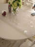 安俊 大圆形桌布防水防油免洗防烫pvc餐桌垫塑料台布透明软玻璃茶几垫 波斯菊款(厚度2.0mm) 130圆形 实拍图
