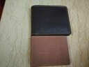 風(fēng)泊手工 短款多卡位男士錢(qián)包橫款個(gè)性韓版男式皮夾票夾復古手工錢(qián)夾潮 頭層牛皮錢(qián)包刻字錢(qián)包 淺咖啡色 曬單實(shí)拍圖