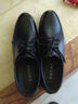 宜馳 正裝鞋男皮鞋男商務(wù)休閑鞋英倫風(fēng)黑色工作軟底鞋子男 EC31527 黑色 38 曬單實(shí)拍圖
