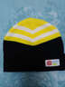 貝貝怡【官方發(fā)售】男女童套頭帽嬰兒時(shí)尚條紋帽子兒童針織保暖帽 黃色 50cm(建議4-7歲) 曬單實(shí)拍圖
