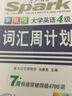 星火英語(yǔ)四級詞匯周計劃（新題型） 曬單實(shí)拍圖