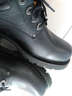 路伴工裝鞋男士低幫系帶牛皮英倫鞋休閑大頭男士工作鞋戶(hù)外休閑鞋 黑色 41 曬單實(shí)拍圖