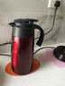 萬(wàn)象（WANXIANG） 家用保溫壺居家不銹鋼熱水瓶暖瓶保溫瓶大容量企業(yè)定制刻字水壺 酒紅色（新款316內膽） 2000ml 曬單實(shí)拍圖