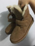 AU&MU澳洲冬季羊皮毛一体雪地靴男女大码中筒靴子加绒加厚保暖防滑棉鞋 N375栗色 41 实拍图